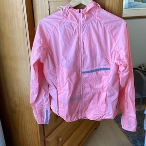 Oiselle Reflective Vim Jacket.